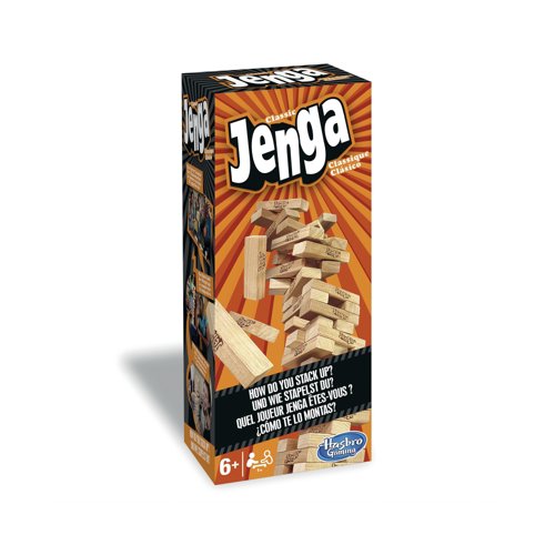 Hasbro Jenga Original Block Stacking Party Game 285 A2120 Hasbro Jenga Original Block Stacking Party Game 285 A2120