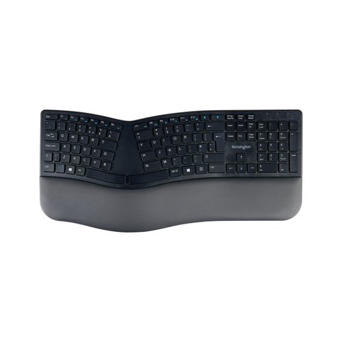 Kensington Pro Fit Ergo Wireless Keyboard Bluetooth UK Black K75401UK Kensington Pro Fit Ergo Wireless Keyboard Bluetooth UK Black K75401UK
