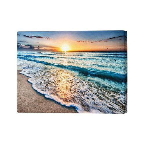Sunset Ocean Movement Canvas Print 26x40 Inches SC1STVCD15685L Sunset Ocean Movement Canvas Print 26x40 Inches SC1STVCD15685L