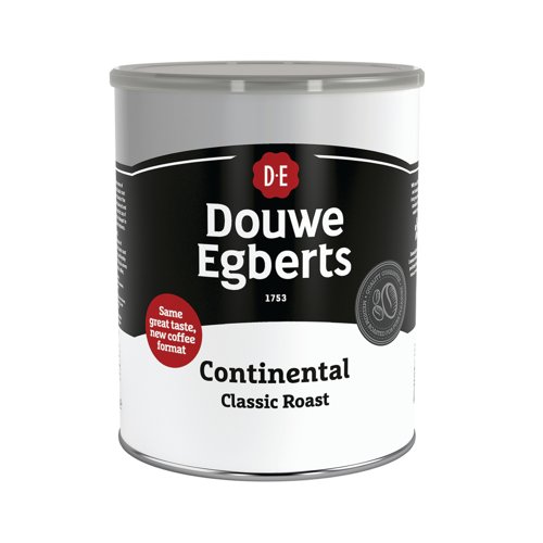 Douwe Egberts Continental Rich Roast Coffee 750g 4058407 Douwe Egberts Continental Rich Roast Coffee 750g 4058407