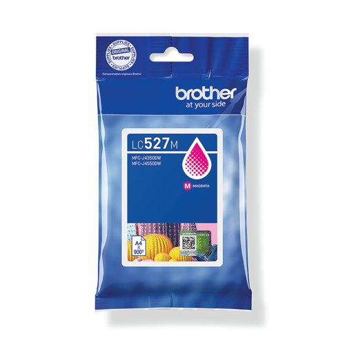 Brother LC-527M Magenta Ink Cartridge LC527M Brother LC-527M Magenta Ink Cartridge LC527M