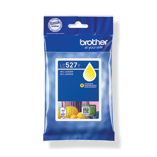 Brother LC-527Y Yellow Ink Cartridge LC527Y Brother LC-527Y Yellow Ink Cartridge LC527Y