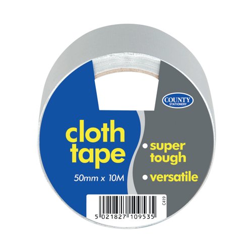County Stationery Cloth Tape 50mmx10m (Pack of 6) C419 County Stationery Cloth Tape 50mmx10m (Pack of 6) C419