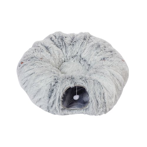 Danish Design Cat Tunnel Fur Grey CTFG Danish Design Cat Tunnel Fur Grey CTFG