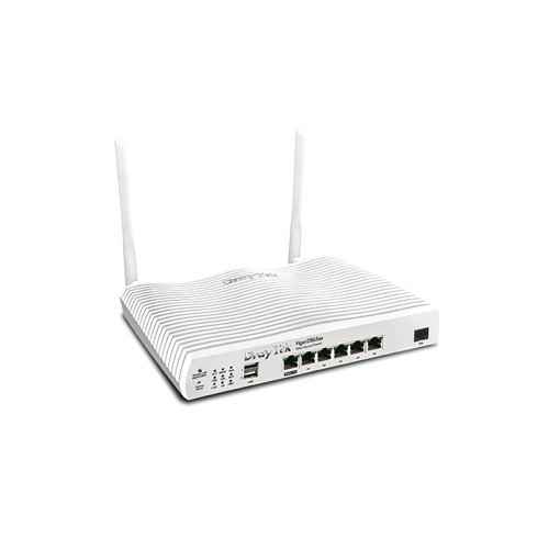 DrayTek Vigor 2865ax Wireless Router DSL Modem 6-Port Switch 1GbE PPP WAN Ports 2 Wi-Fi 6 V2865AX-K DrayTek Vigor 2865ax Wireless Router DSL Modem 6-Port Switch 1GbE PPP WAN Ports 2 Wi-Fi 6 V2865AX-K