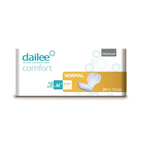 Dailee Comfort Premium Normal Incontinence Pads (Pack of 28) I0500001 Dailee Comfort Premium Normal Incontinence Pads (Pack of 28) I0500001
