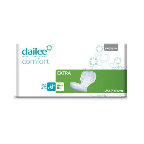 Dailee Comfort Premium Extra Incontinence Pads (Pack of 28) I0500011 Dailee Comfort Premium Extra Incontinence Pads (Pack of 28) I0500011