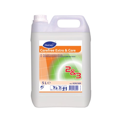 Diversey Extra and Care Floor Maintainer (Pack of 2) 9292309 Diversey Extra and Care Floor Maintainer (Pack of 2) 9292309