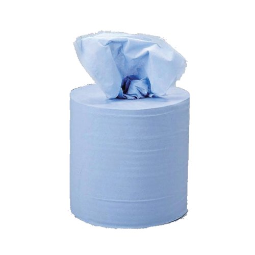 5 Star Centrefeed Tissue Refill for Jumbo Dispenser 1-Ply 150mx180mm Blue (Pack of 6) 5 Star Centrefeed Tissue Refill for Jumbo Dispenser 1-Ply 150mx180mm Blue (Pack of 6)