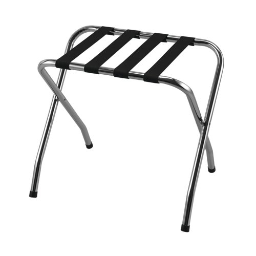 Ashton Metal Luggage Rack Chrome (Pack of 4) 5996 Ashton Metal Luggage Rack Chrome (Pack of 4) 5996