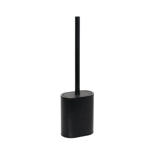Sana Silicone Toilet Brush and Holder Black 10766 Sana Silicone Toilet Brush and Holder Black 10766