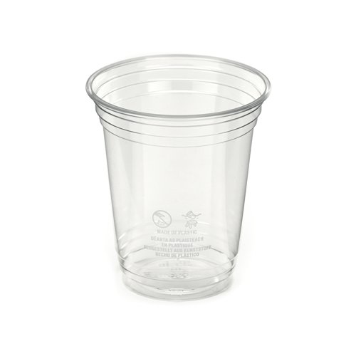 Go-Pak Cup 12oz 10g RPET 20x50 Cups Clear (Pack of 1000) R16003EU Go-Pak Cup 12oz 10g RPET 20x50 Cups Clear (Pack of 1000) R16003EU