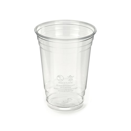 Go-Pak Cup 20oz 13g RPET 20x50 Cups Clear (Pack of 1000) R16005EU Go-Pak Cup 20oz 13g RPET 20x50 Cups Clear (Pack of 1000) R16005EU