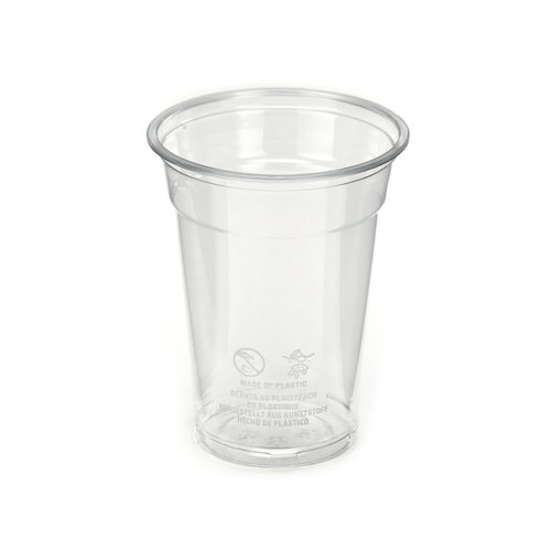 Go-Pak Cup 9oz RPET 20x50 Cups Clear (Pack of 1000) R16002EU Go-Pak Cup 9oz RPET 20x50 Cups Clear (Pack of 1000) R16002EU
