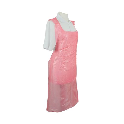 Standard Length Disposable Apron on a Roll Polythene Red (Pack of 1000) A2R/R Standard Length Disposable Apron on a Roll Polythene Red (Pack of 1000) A2R/R