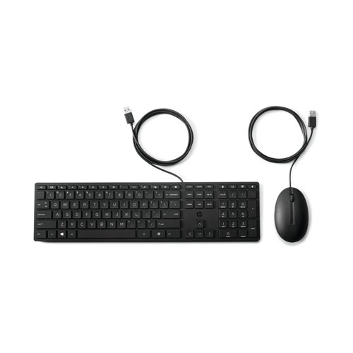 HP Wired Desktop 320MK Mouse and Keyboard 9SR36UT#ABU HP Wired Desktop 320MK Mouse and Keyboard 9SR36UT#ABU
