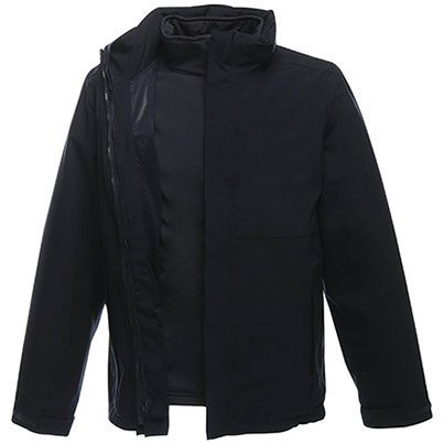 Regatta Kingsley Men's Black 3in1 Waterproof Jacket L Regatta Kingsley Men's Black 3in1 Waterproof Jacket L