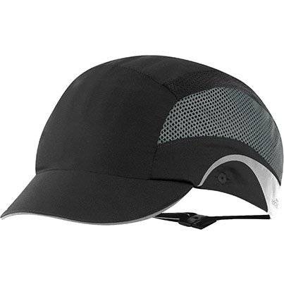 JSP Hardcap Aerolite Black Short-Peak Bump Cap JSP Hardcap Aerolite Black Short-Peak Bump Cap