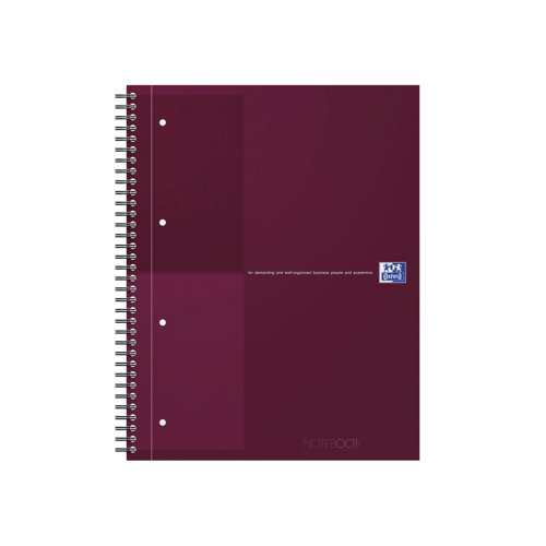 Oxford Hardback Wirebound Notebook 160 Pages Special Edition A4+ Red 400194459-S Oxford Hardback Wirebound Notebook 160 Pages Special Edition A4+ Red 400194459-S