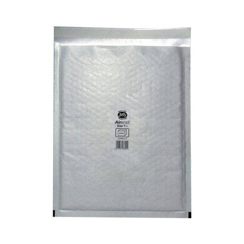 AirKraft Size 7 Bubble Lined Mailer White (Pack of 100) MAKC88010 AirKraft Size 7 Bubble Lined Mailer White (Pack of 100) MAKC88010