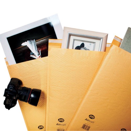 AirKraft Size 0 Bubble Lined Mailer Gold (Pack of 100) MAKC99003 AirKraft Size 0 Bubble Lined Mailer Gold (Pack of 100) MAKC99003
