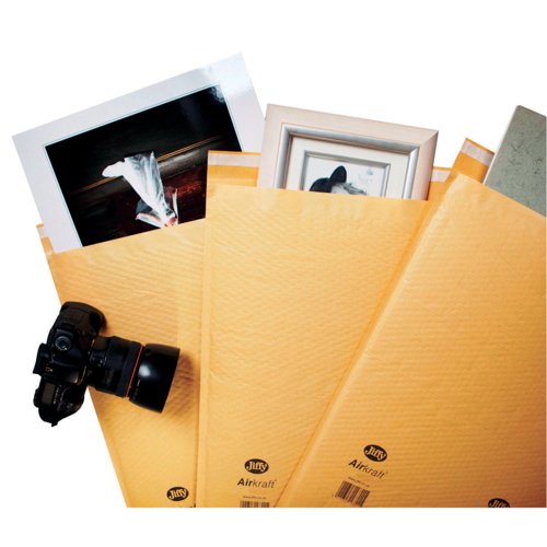 AirKraft Size 3 Bubble Lined Mailer Gold (Pack of 100) MAKC99006 AirKraft Size 3 Bubble Lined Mailer Gold (Pack of 100) MAKC99006