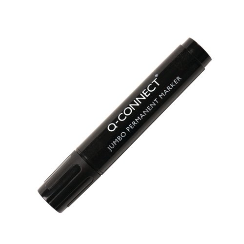 J.Burrows Jumbo Metal Permanent Markers Chisel Black 2 Pack