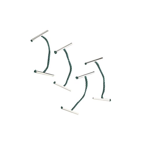 Whitecroft Essentials 51mm Plastic Treasury Tags – Box Of 100, For Document Filing & Organization