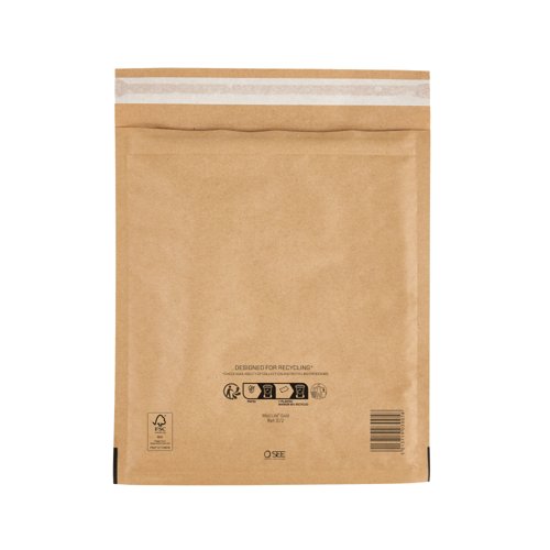 Sealed Air Bubble Lined Postal Bag Gold E2 220x260mm (Pack of 100) 103027404 Sealed Air Bubble Lined Postal Bag Gold E2 220x260mm (Pack of 100) 103027404