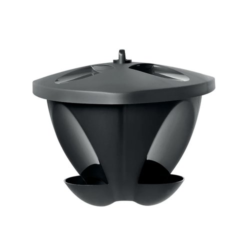 Birdie Bird Feeder 4 Litre Black 9323790 Birdie Bird Feeder 4 Litre Black 9323790