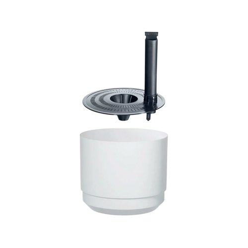 Paulina Self Watering Pot 25cm White 48310 Paulina Self Watering Pot 25cm White 48310