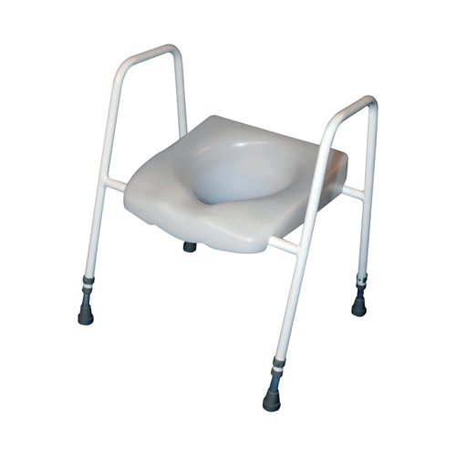 Aidapt President Raised Toilet Seat and Frame VR219 Aidapt President Raised Toilet Seat and Frame VR219