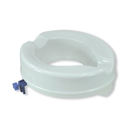Aidapt Senator Plastic Raised Toilet Seat VR223 Aidapt Senator Plastic Raised Toilet Seat VR223