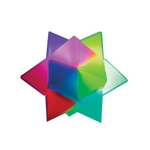 Flashing 12 Pointed Prism Ball Battery Operated SFPRISM Flashing 12 Pointed Prism Ball Battery Operated SFPRISM