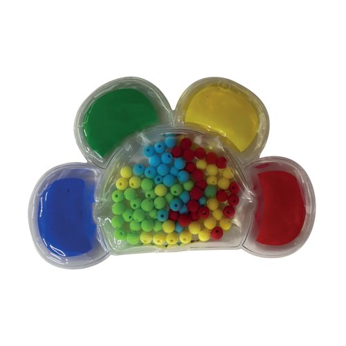 Fidget Puzzle Flower Bead Design 185x110x10mm FBMFP Fidget Puzzle Flower Bead Design 185x110x10mm FBMFP