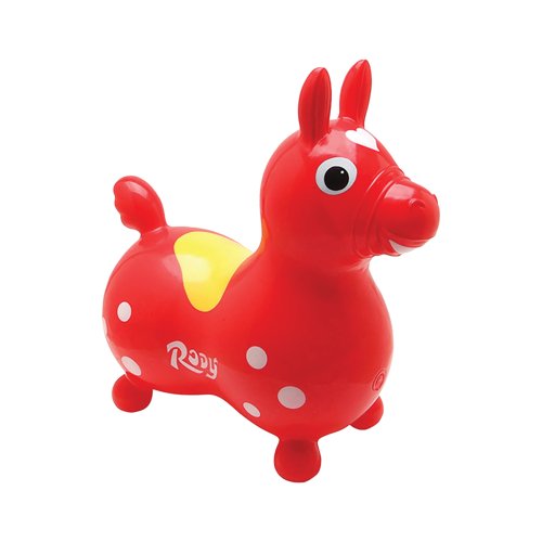 Rody Inflatable Hopping Horse Red/Yellow SP-20606-RED Rody Inflatable Hopping Horse Red/Yellow SP-20606-RED