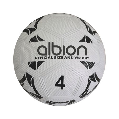 Albion Nylon Wound Football Black/White Size 4 FB-07016-004 Albion Nylon Wound Football Black/White Size 4 FB-07016-004