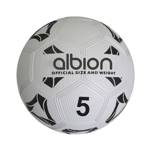 Albion Nylon Wound Football Black/White Size 5 FB-07016-005 Albion Nylon Wound Football Black/White Size 5 FB-07016-005
