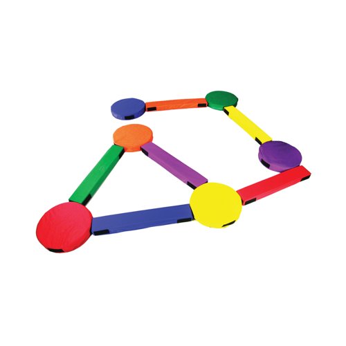 Children's Balance Set Vinyl Anti-slip Mesh Backing Assorted PE-14543-SET Children's Balance Set Vinyl Anti-slip Mesh Backing Assorted PE-14543-SET