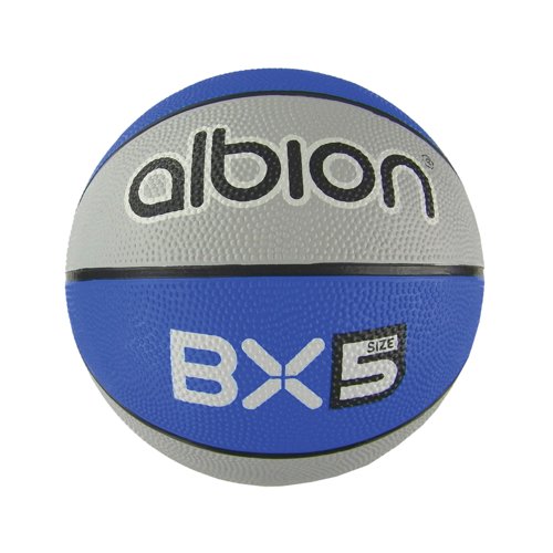 Albion Basketball Grey/Blue Size 5 BB-02109-005 Albion Basketball Grey/Blue Size 5 BB-02109-005