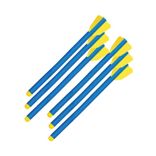 Lightweight Foam Javelins 900mm Blue/Yellow (Pack of 6) AT-01151-K06K Lightweight Foam Javelins 900mm Blue/Yellow (Pack of 6) AT-01151-K06K