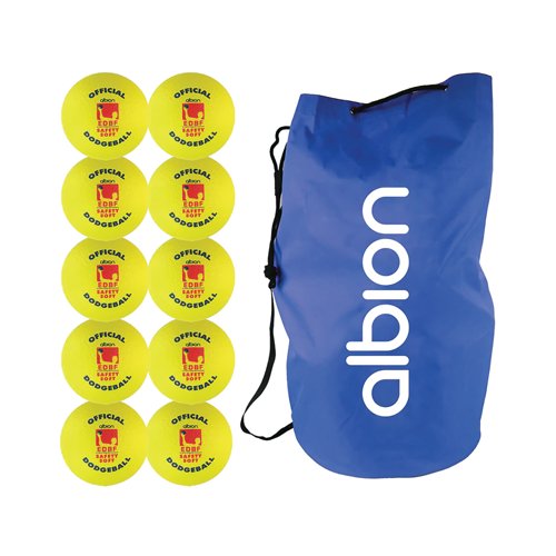 Albion Dodgeball Junior Set (Pack of 10) PP-15155-010K Albion Dodgeball Junior Set (Pack of 10) PP-15155-010K