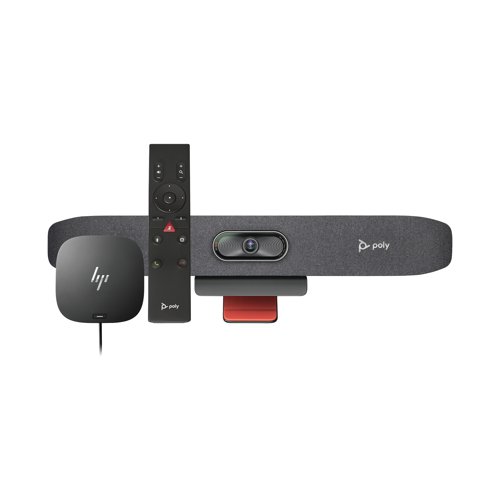 Poly Studio R30 USB Video Bar and BT Remote with HP USB-C Dock G5 (ABU) G5 9U3U0AA Poly Studio R30 USB Video Bar and BT Remote with HP USB-C Dock G5 (ABU) G5 9U3U0AA