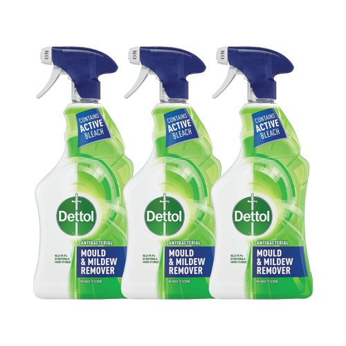 Dettol Mould and Mildew Remover 750ml 3 For 2 RK800040 Dettol Mould and Mildew Remover 750ml 3 For 2 RK800040