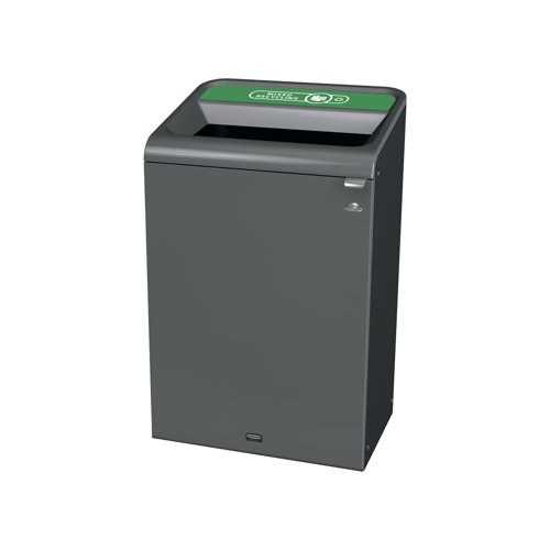 Rubbermaid Configure Container with Mixed Recycling Label 125L Green 2154765 Rubbermaid Configure Container with Mixed Recycling Label 125L Green 2154765