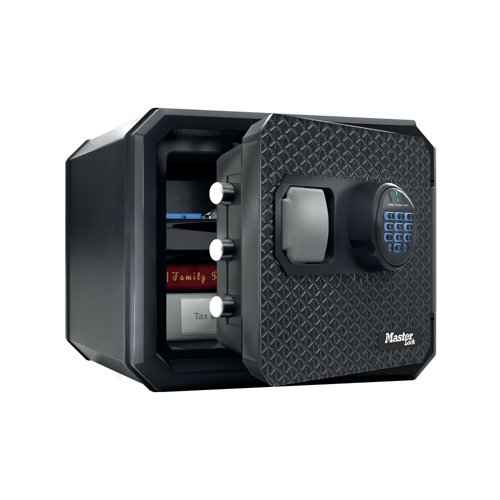 Master Lock Fire and Water Safe Digital Combination Safe Backlit Keypad 23 Litre Large FPW082FTCML Master Lock Fire and Water Safe Digital Combination Safe Backlit Keypad 23 Litre Large FPW082FTCML