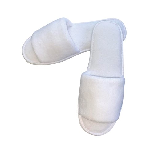 Coral Fleece Slipper in Paper Bags Open Toe 30cm EVA Sole (Pack of 100) SUPCFY004 Coral Fleece Slipper in Paper Bags Open Toe 30cm EVA Sole (Pack of 100) SUPCFY004