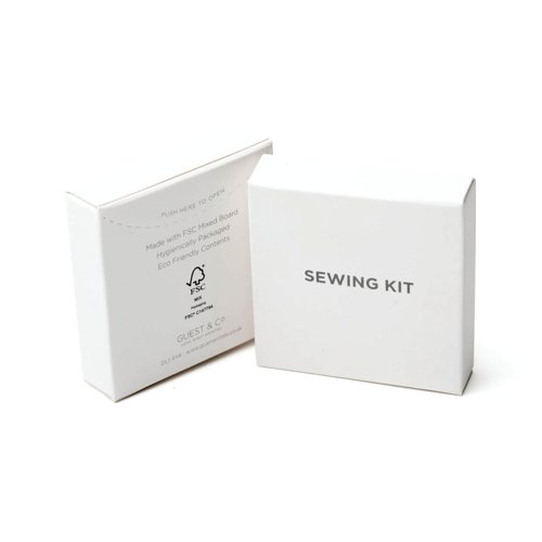 White Boxed Eco Sewing Kit 6 Thread Standard (Pack of 250) I011 White Boxed Eco Sewing Kit 6 Thread Standard (Pack of 250) I011
