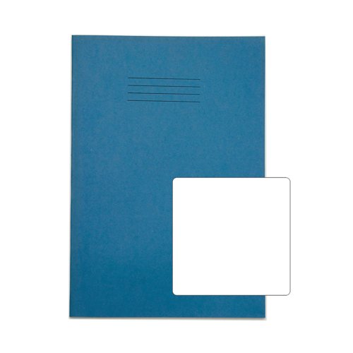 Rhino Exercise Book 80 Page 13x9in Blank Light Blue Contract (Pack of 50) VDUV080-161-8 Rhino Exercise Book 80 Page 13x9in Blank Light Blue Contract (Pack of 50) VDUV080-161-8