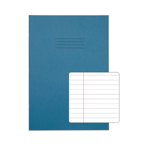 Rhino Exercise Book 80 Page A4 8mm Ruled Light Blue Contract (Pack of 50) VEXV668-1335-4 Rhino Exercise Book 80 Page A4 8mm Ruled Light Blue Contract (Pack of 50) VEXV668-1335-4